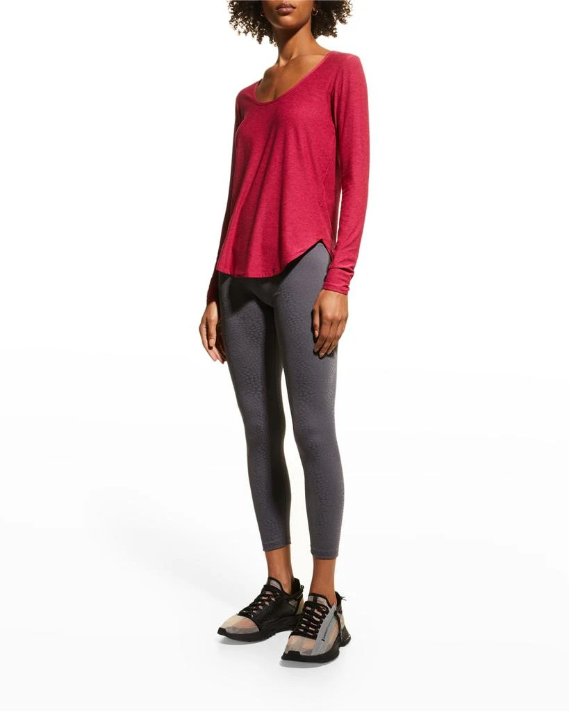 商品Beyond yoga|Scooped Long-Sleeve Pullover Top,价格¥253,第3张图片详细描述