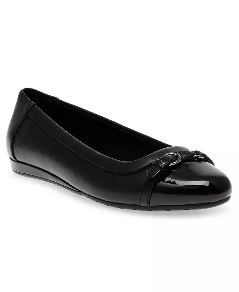 商品Anne Klein|Women's Georgia Cap Toe Ballet Flats,价格¥293,第1张图片