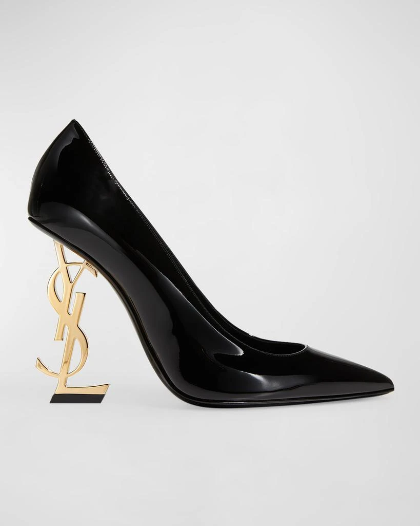 商品Yves Saint Laurent|110mm Opyum Patent YSL-Heel Pumps,价格¥10413,第1张图片