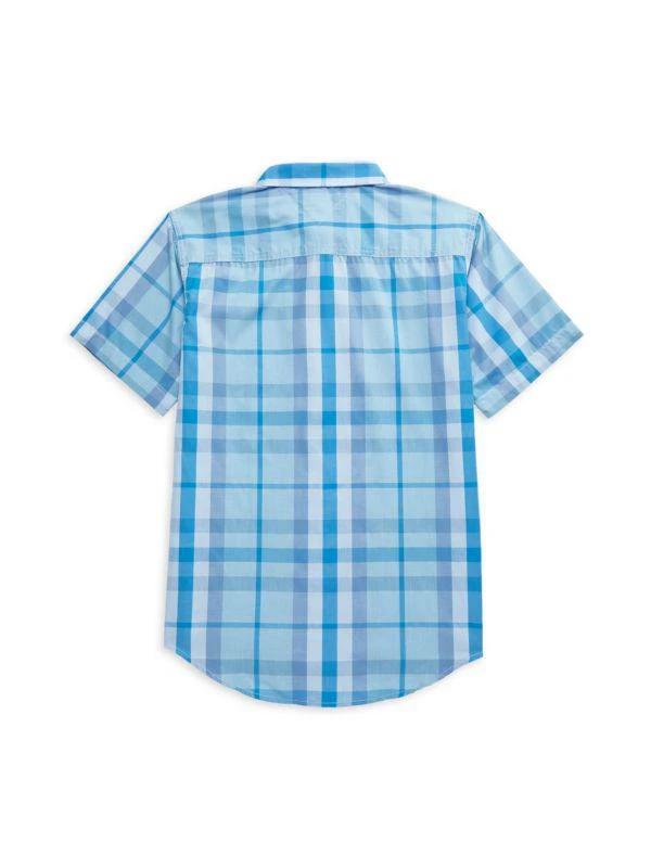 商品Tommy Hilfiger|Boy's Plaid Shirt,价格¥114,第2张图片详细描述