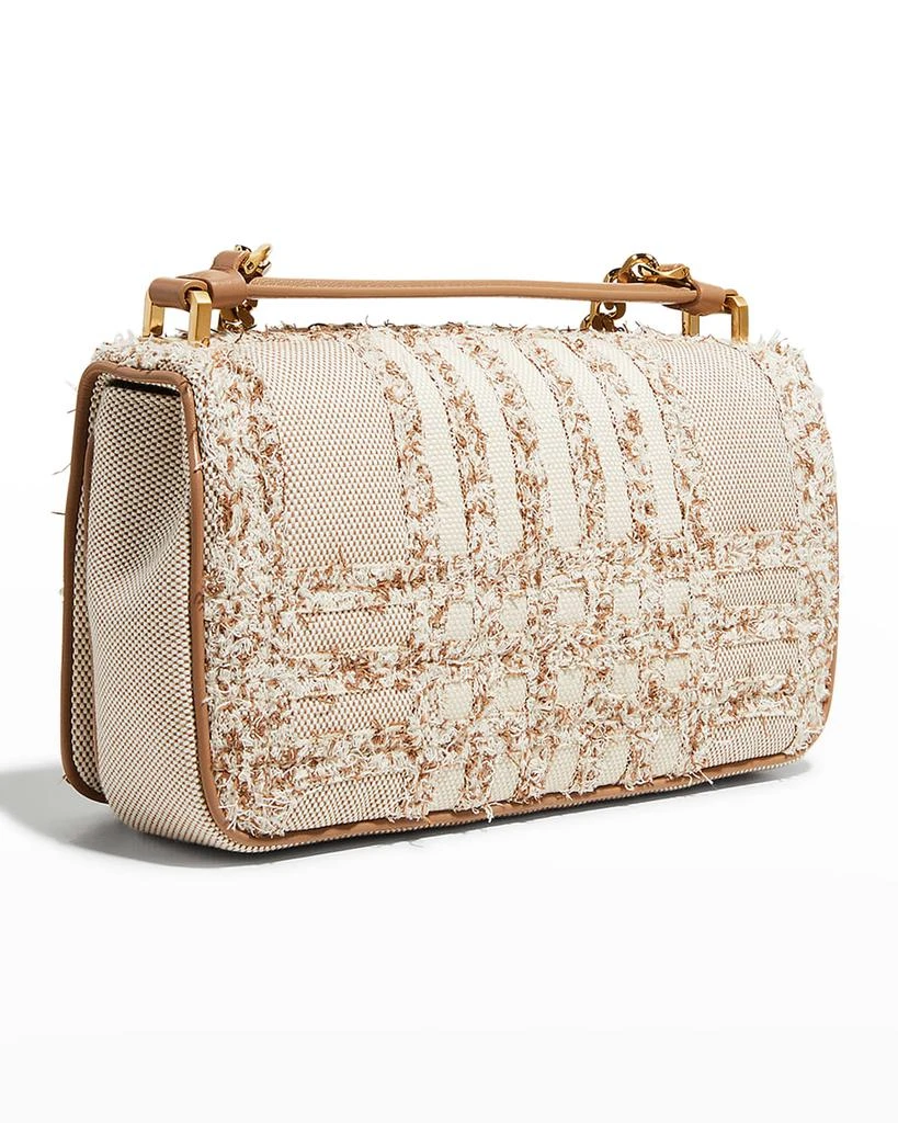 商品Burberry|Lola Small Needle Punch Check Canvas Crossbody Bag,价格¥16760,第3张图片详细描述