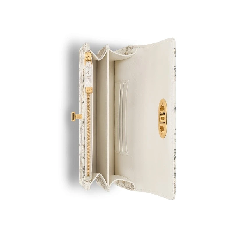 商品Dior|Dior 迪奥Caro系列女士金色牛皮单肩包,价格¥25234,第5张图片详细描述
