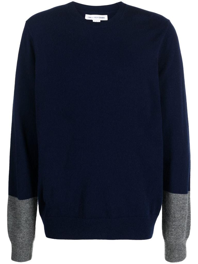 COMME DES GARÇONS Wool crewneck sweater商品第1张图片规格展示