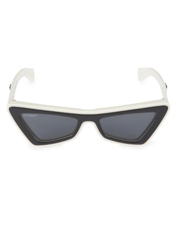商品Off-White|Artemisia 55MM Cat Eye Sunglasses,价格¥1577,第1张图片