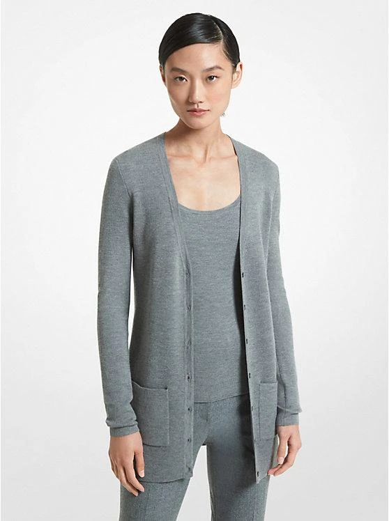 商品Michael Kors|Bette Cashmere Cardigan,价格¥8177,第1张图片