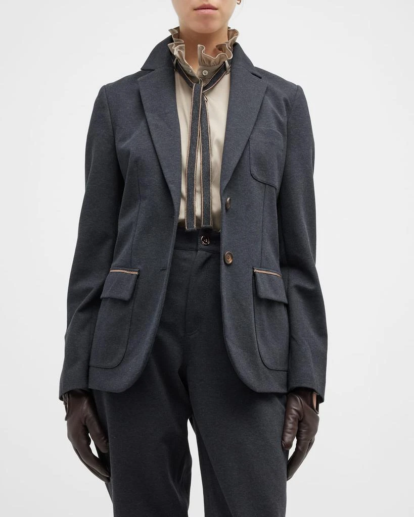 商品Brunello Cucinelli|Felpa Riding Jacket,价格¥9189,第1张图片
