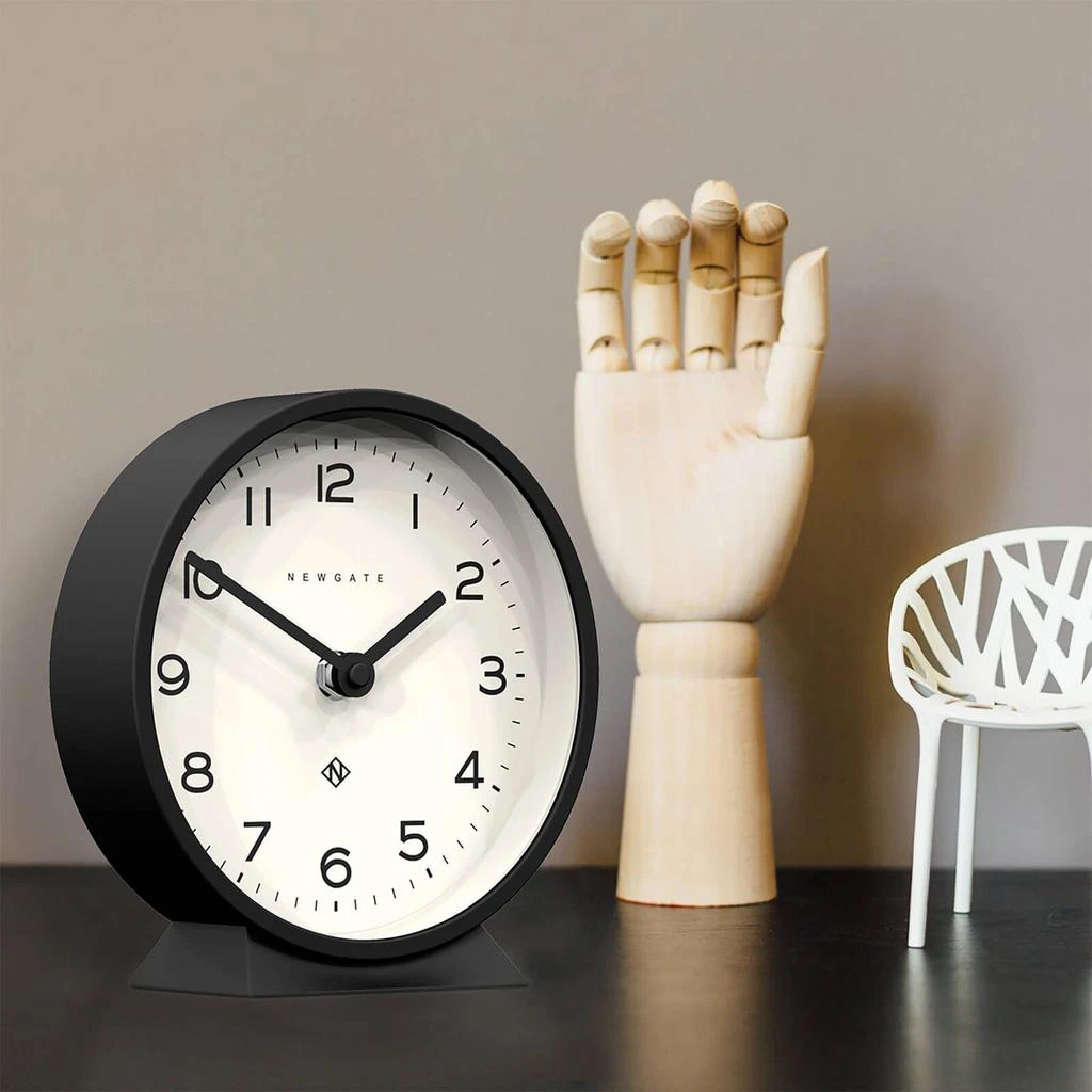 商品Newgate|M Mantel Echo Clock - Grey,价格¥366,第3张图片详细描述
