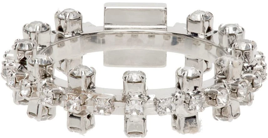 商品Givenchy|Silver 4G Crystal Ring,价格¥1774,第4张图片详细描述