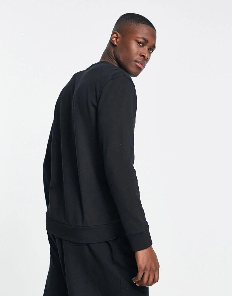 商品Calvin Klein|Calvin Klein Intense Power lounge sweatshirt in black,价格¥234,第2张图片详细描述