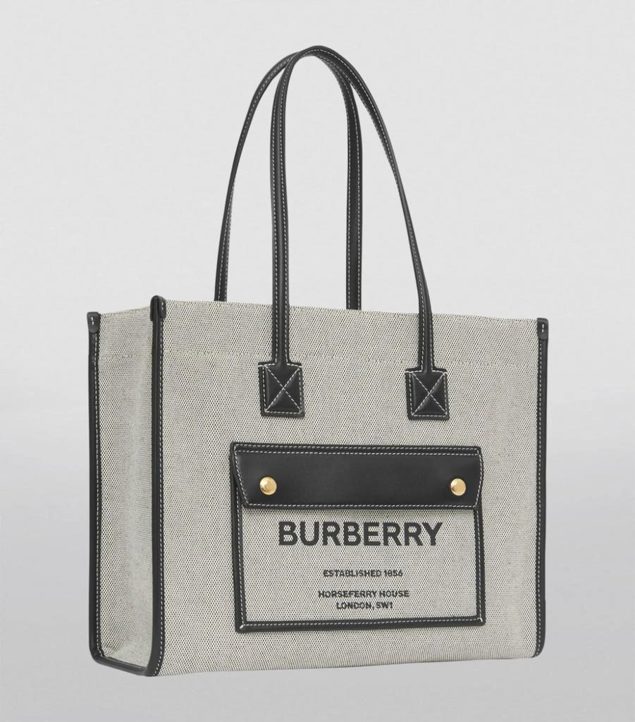 商品Burberry|Small Canvas Freya Tote Bag,价格¥9883,第2张图片详细描述