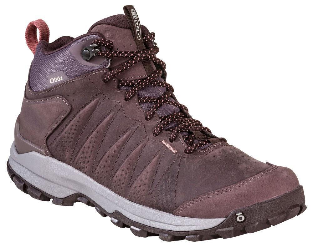 Scarponi da trekking impermeabili in pelle viola Sypes Mid 77102 da donna, taglia US 8 GBNC421 image 2