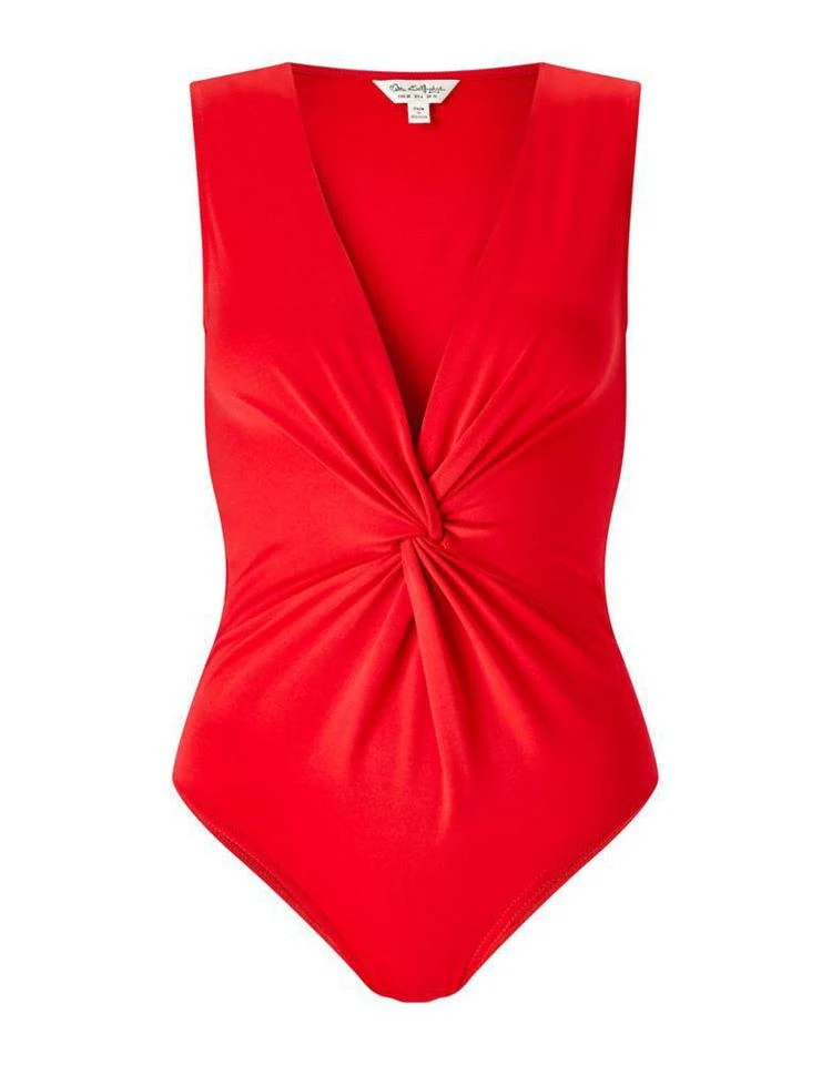 商品Miss Selfridge|Twist Front Bodysuit,价格¥61,第5张图片详细描述