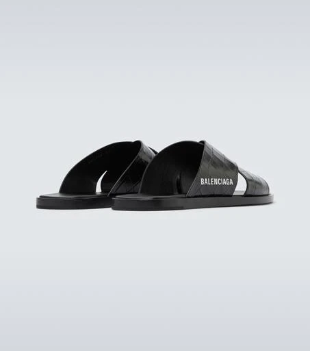 Logo leather sandals 商品