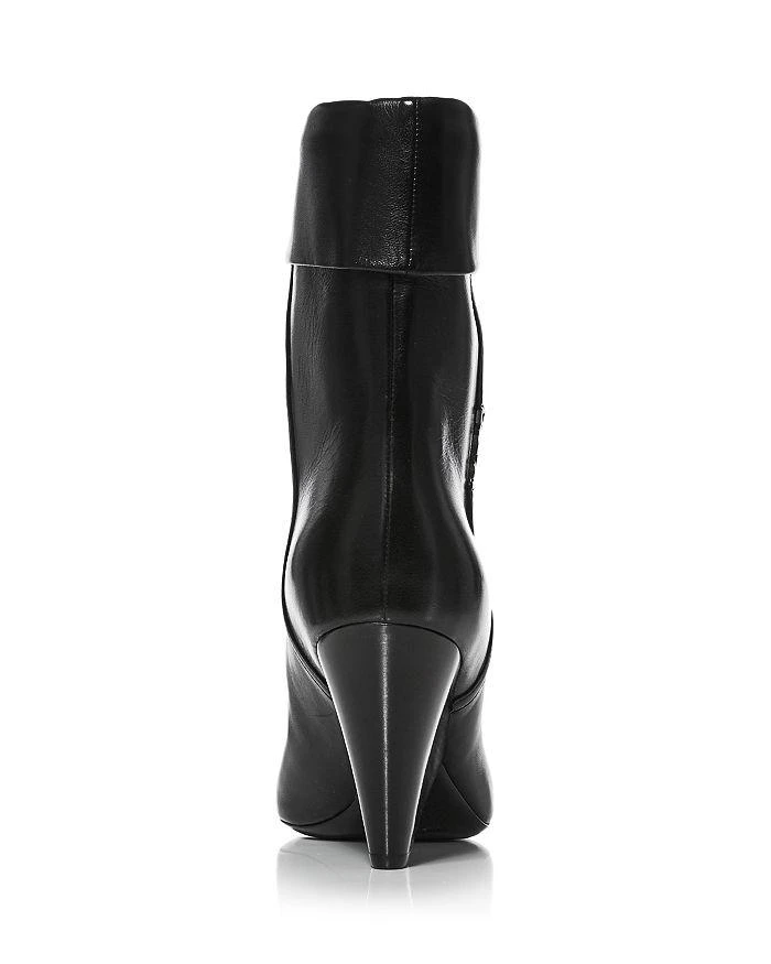 商品Yves Saint Laurent|Women's Niki Pointed Toe High Heel Booties,价格¥10052,第4张图片详细描述