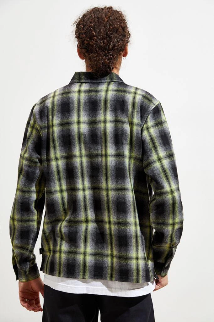 商品STUSSY|Stussy Gunn Plaid Zip-Up Shirt,价格¥955,第5张图片详细描述