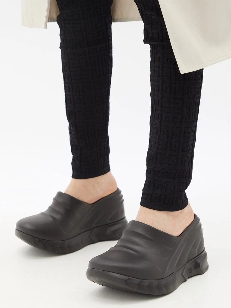 商品Givenchy|Marshmallow rubber wedge mules,价格¥1807,第3张图片详细描述