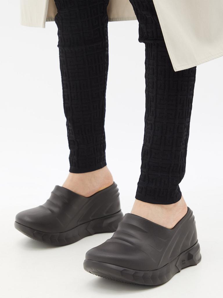 商品Givenchy|Marshmallow rubber wedge mules,价格¥1693,第5张图片详细描述
