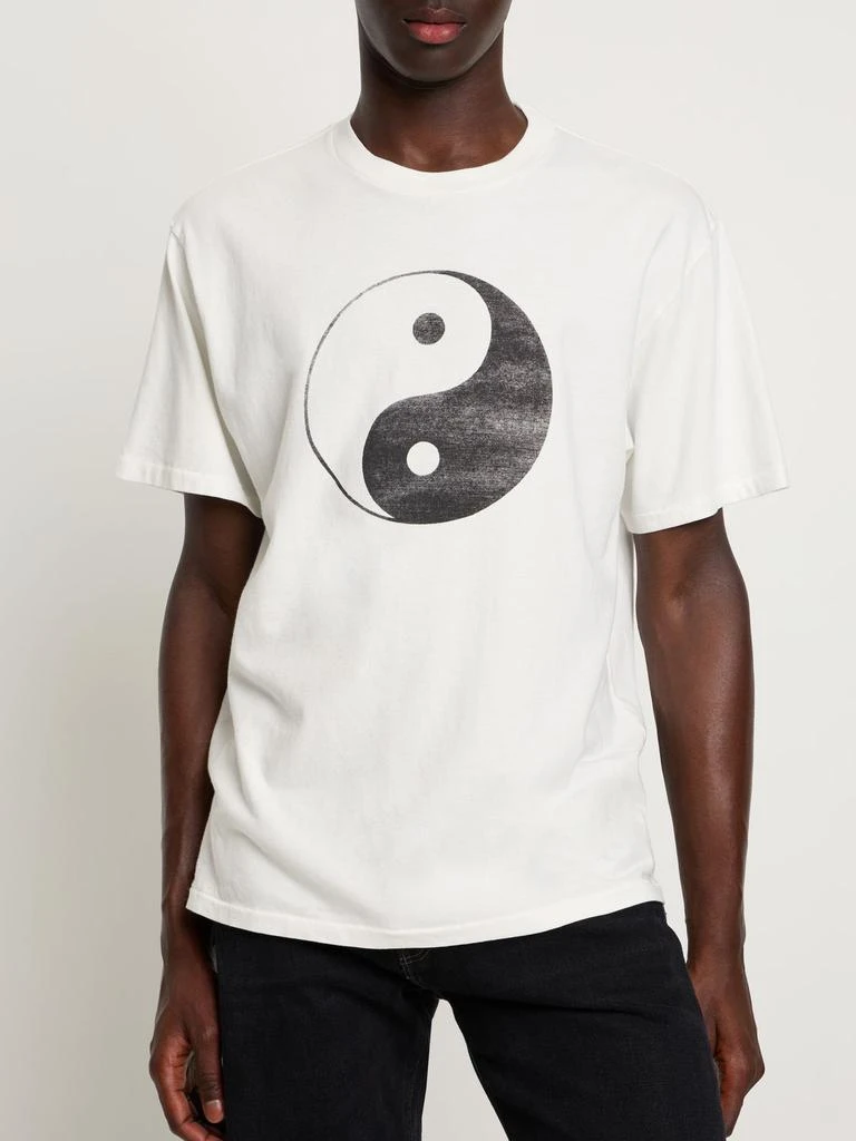 商品Re/Done|Ying Yang Print Cotton Jersey T-shirt,价格¥880,第2张图片详细描述