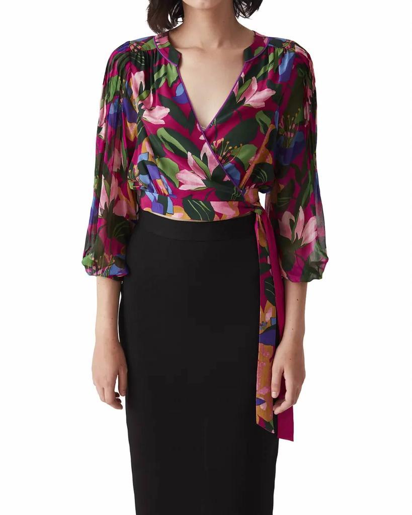 商品Diane von Furstenberg|Irene Top In Oasis,价格¥1532,第1张图片