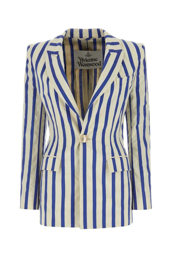 商品Vivienne Westwood|Vivienne Westwood Sb Lelio Striped Blazer,价格¥4548,第1张图片