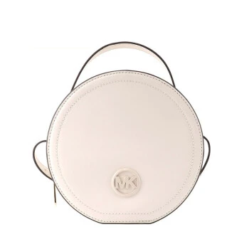 商品[国内直发] Michael Kors|MK 女包 迈克·科尔斯 MICHAEL KORS AIDY系列米白色单肩斜挎包 35S1GUWC2L LT CREAM,价格¥1210,第1张图片