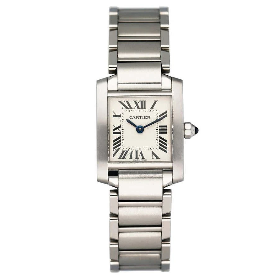 商品[二手商品] Cartier|Pre-owned Cartier Tank Francaise Quartz Ladies Watch 3217,价格¥21227,第1张图片