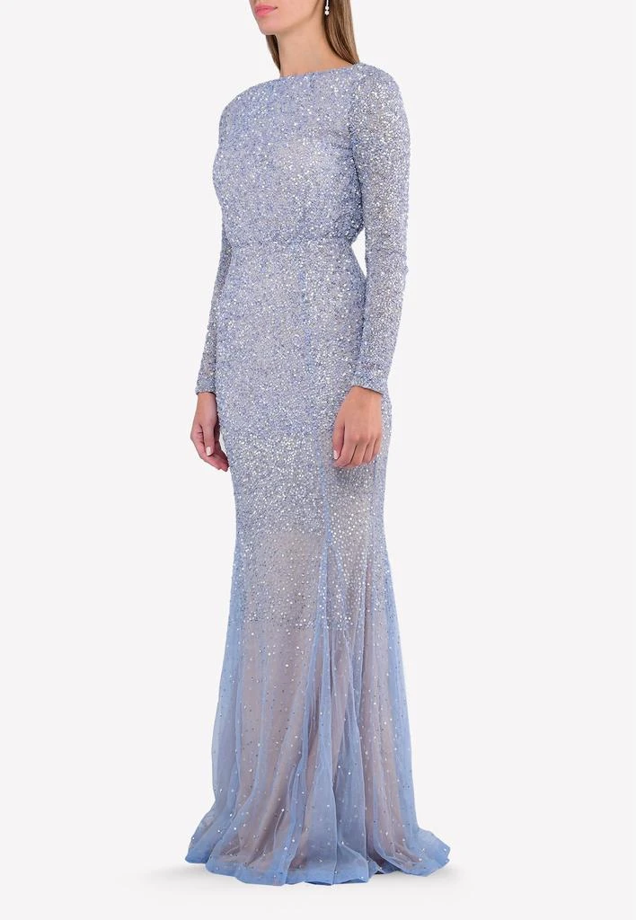 商品RACHEL GILBERT|Viera Embellished Floor-Length Gown,价格¥10410,第1张图片