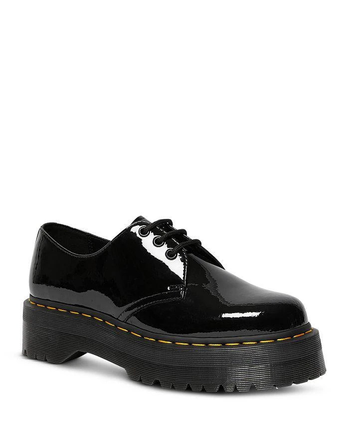 商品Dr. Martens|女式 1461 Quad-Black 系带厚底牛津鞋 ,价格¥359,第2张图片详细描述