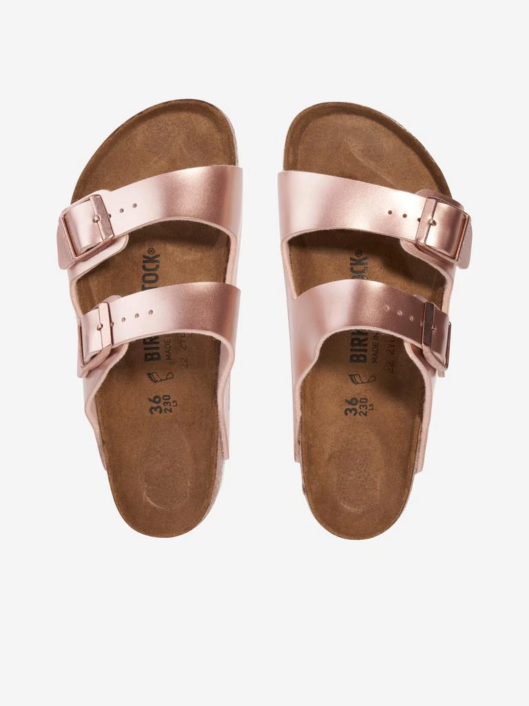 商品Birkenstock|Girls Arizona Sandals in Copper,价格¥474,第4张图片详细描述