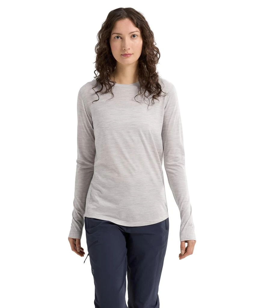 商品Arc'teryx|Arc'teryx Lana Crew Neck Shirt LS Women's | Versatile Top in a Performance Merino Blend,价格¥594,第1张图片