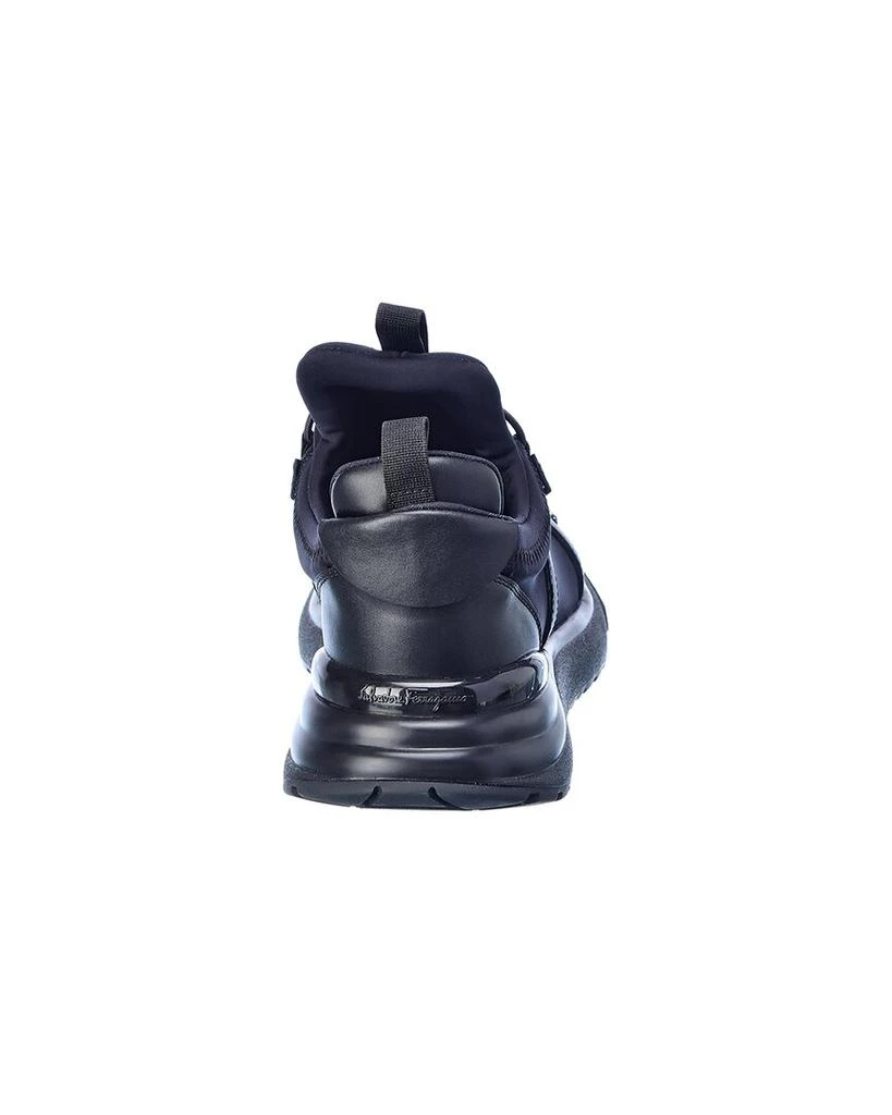 商品Salvatore Ferragamo|Salvatore Ferragamo Shiro Neoprene & Leather Sneaker,价格¥2633,第3张图片详细描述