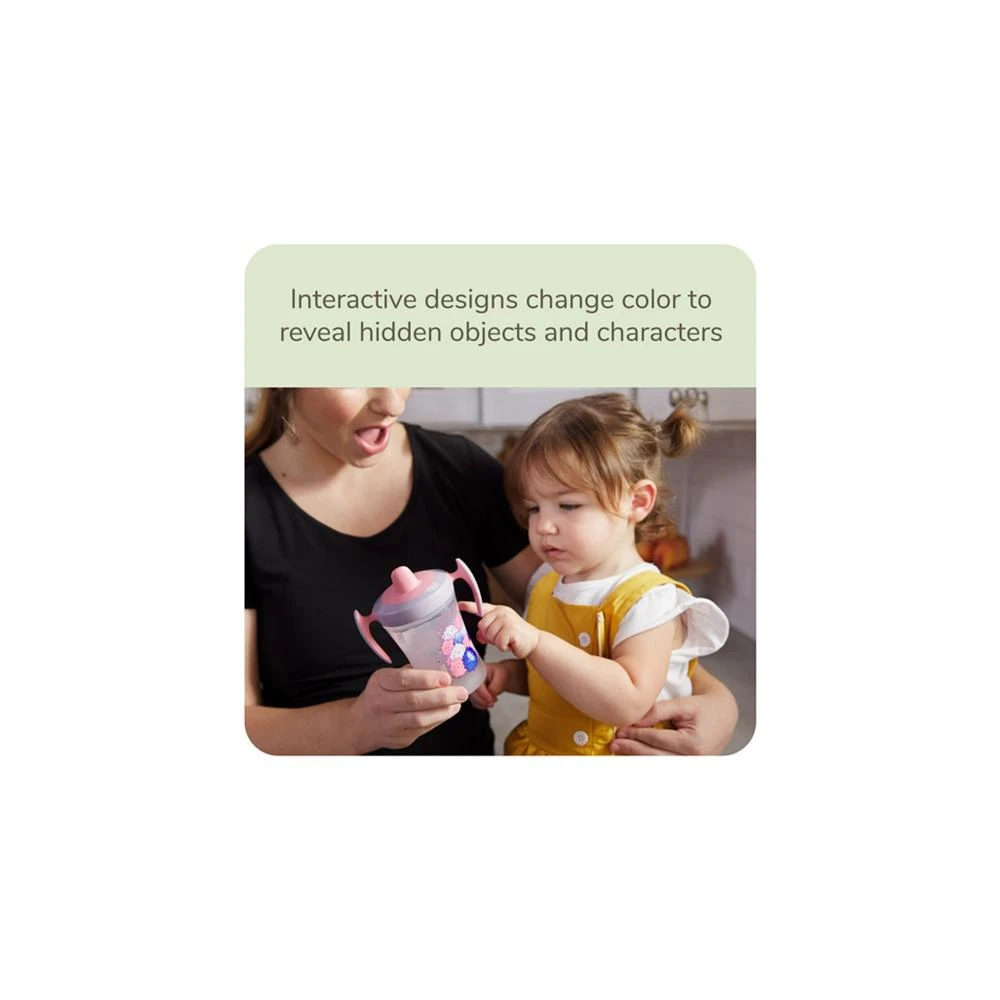 商品NUK|Evolution Soft Spout Learner Cup, 8 oz, Hide N Seek, Pink,价格¥93,第3张图片详细描述