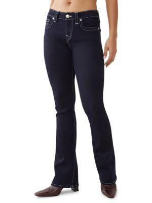 商品True Religion|Becca Mid-Rise Bootcut Jeans,价格¥554,第1张图片