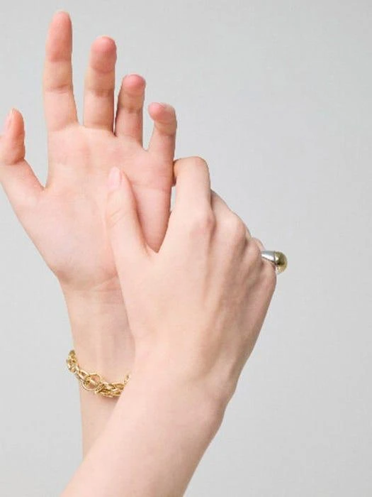 商品L U I R E|Ball Texture Ring,价格¥1288,第2张图片详细描述
