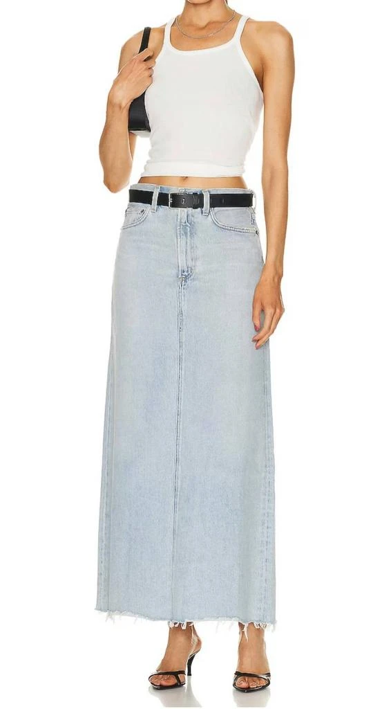 商品AGOLDE|Hilla Long Skirt In Practice,价格¥1238,第2张图片详细描述