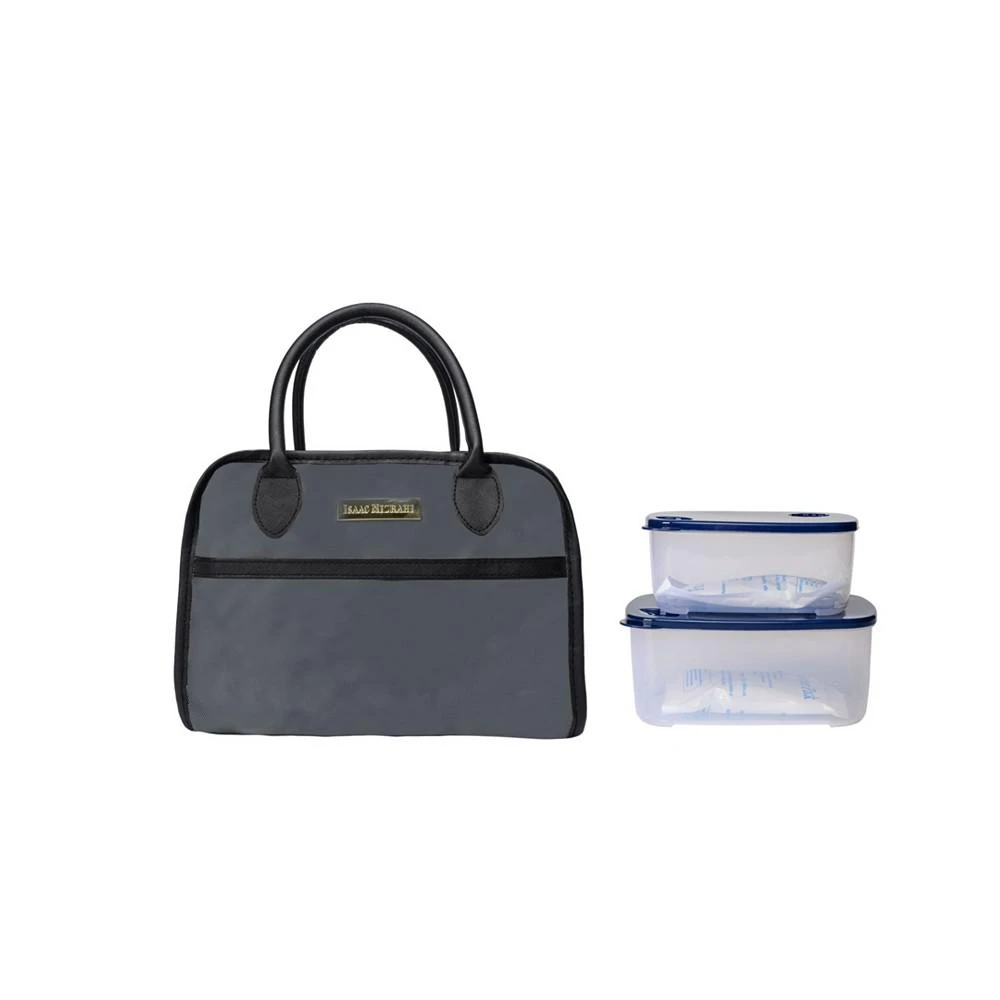 商品Isaac Mizrahi|Vesey Boxy Lunch Tote Bag, Set of 3,价格¥127,第1张图片
