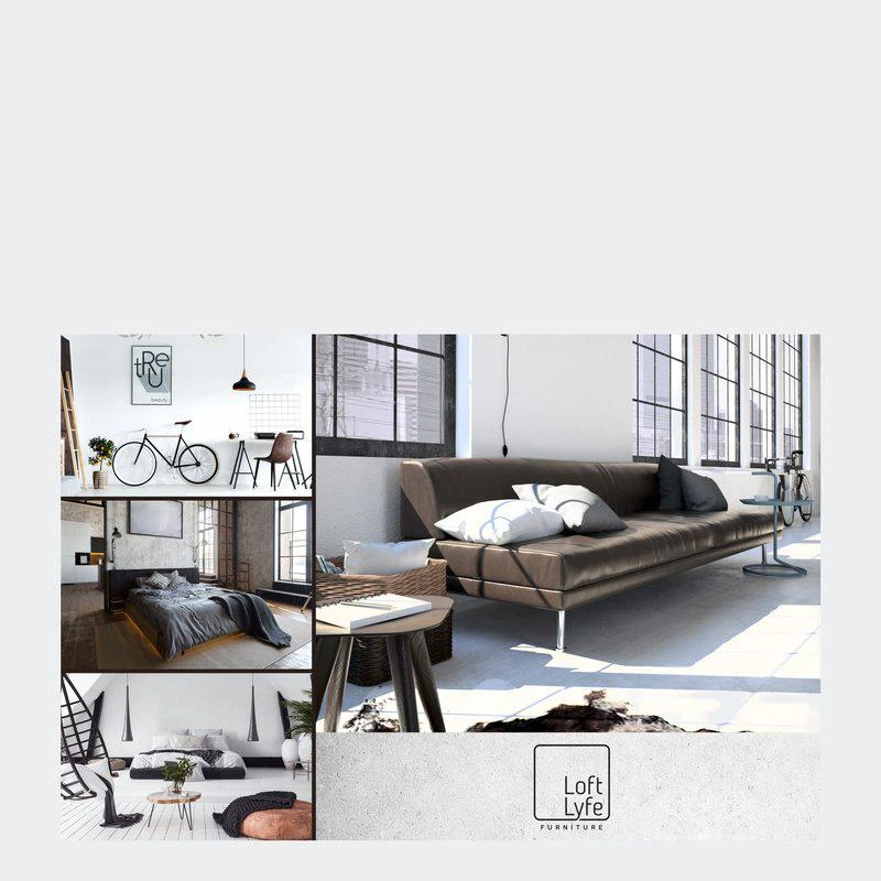 商品Loft Lyfe|Arham Writing Desk,价格¥831,第2张图片详细描述