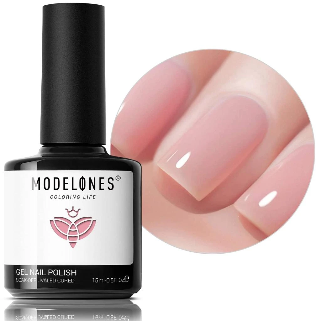 商品[国内直发] MODELONES|Sheer Dusty Rose - Modelones Gel Nail Polish Inspire Gel 15ml,价格¥75,第1张图片