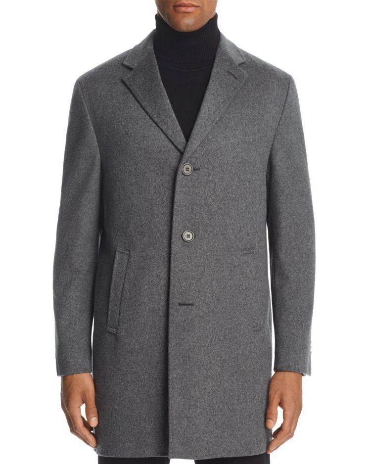 商品John Varvatos|John Varvatos Star USA LUXE Solid Walsh Topcoat,价格¥3375,第1张图片