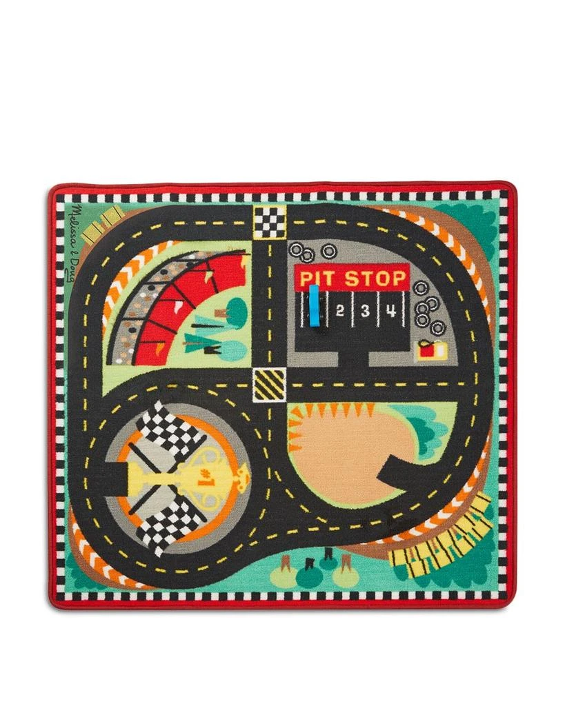 商品Melissa & Doug|Race Car Rug Set - Ages 3+,价格¥283,第1张图片