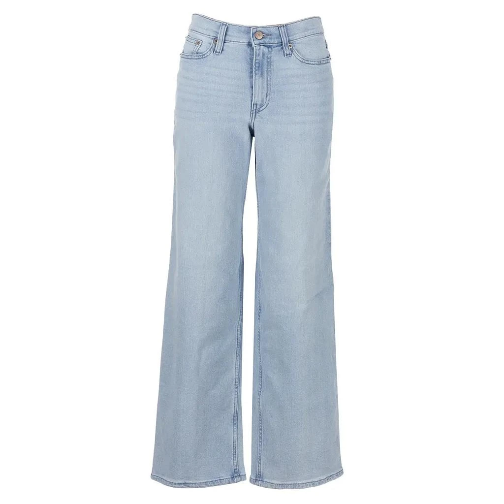 商品Calvin Klein|Calvin Klein Jeans Women's High Rise Wide Leg Vintage Stretch 32" Inseam,价格¥297,第1张图片