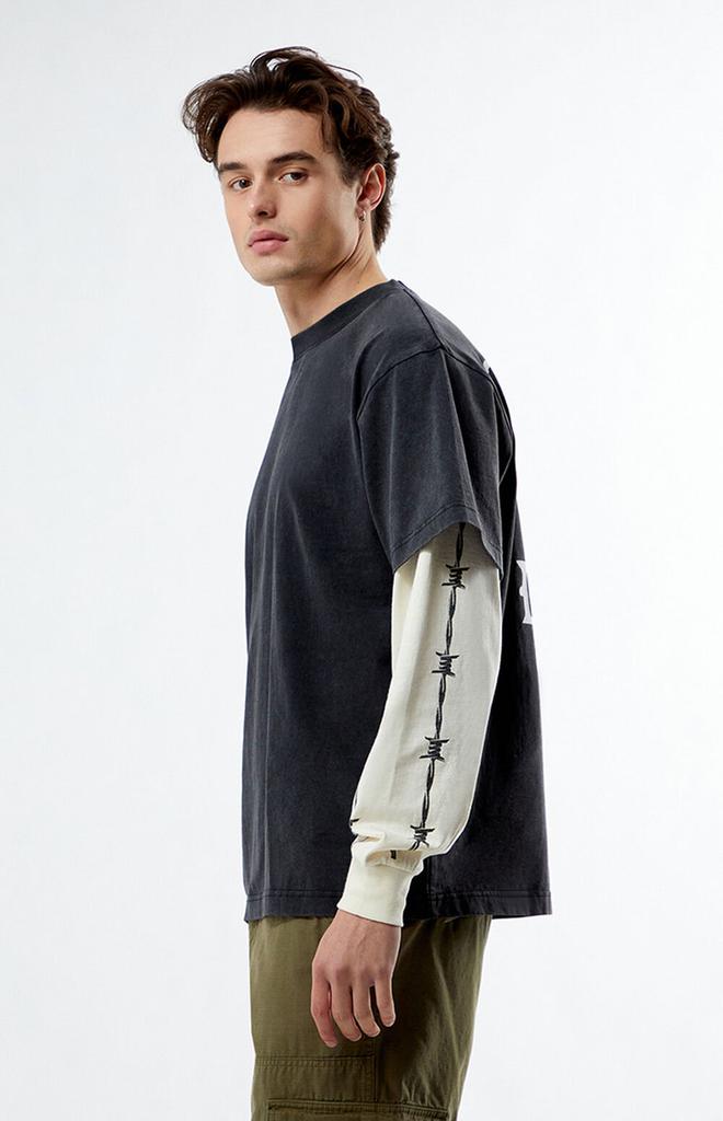 【ぽんず　】Back Layered Long T-shirts ぽんず 様専用】Back Layered Long T-shirts