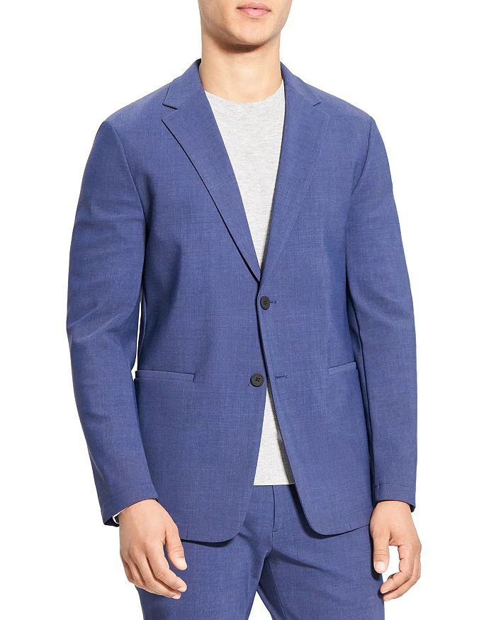 商品Theory|Clinton Precision Ponte Melange Print Slim Fit Blazer,价格¥1049,第4张图片详细描述