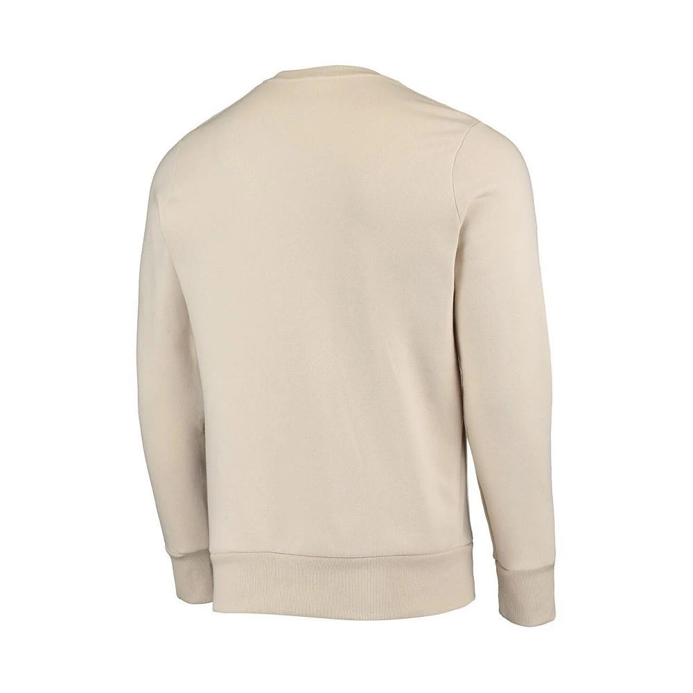商品Majestic|Men's Threads Oatmeal Cincinnati Reds Fleece Pullover Sweatshirt,价格¥417,第3张图片详细描述