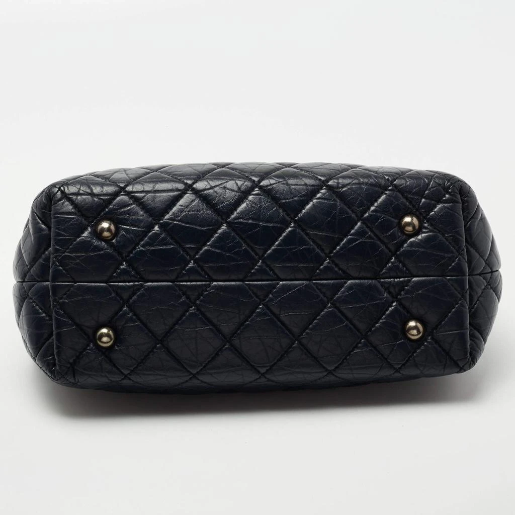 Chanel Navy Blue Quilted Leather 2.55 Reissue Grand Shopping Tote 商品