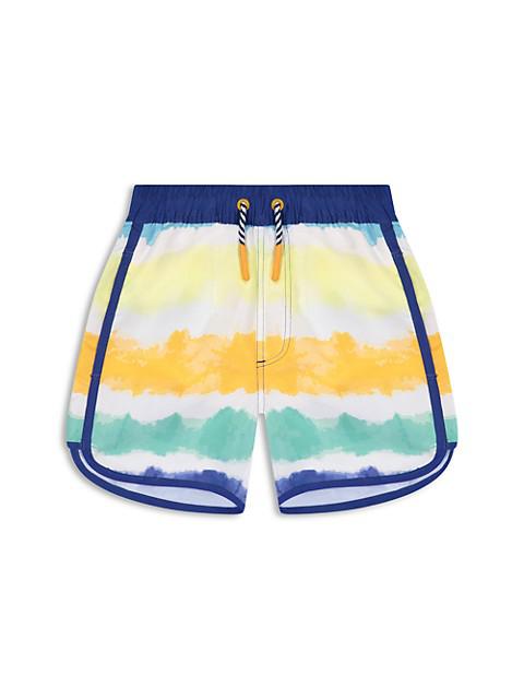 Little Boy's Colorblock Swim Trunks商品第1张图片规格展示