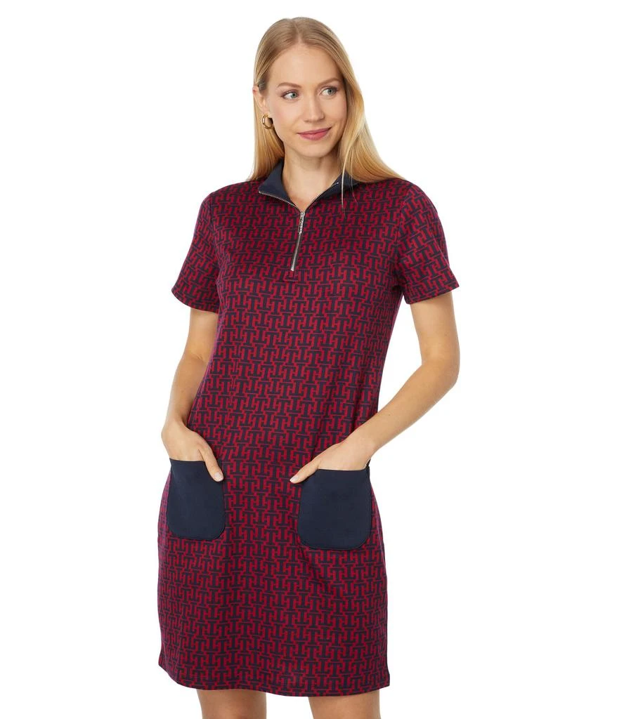 商品Tommy Hilfiger|Zip Jacquard Dress,价格¥440,第1张图片