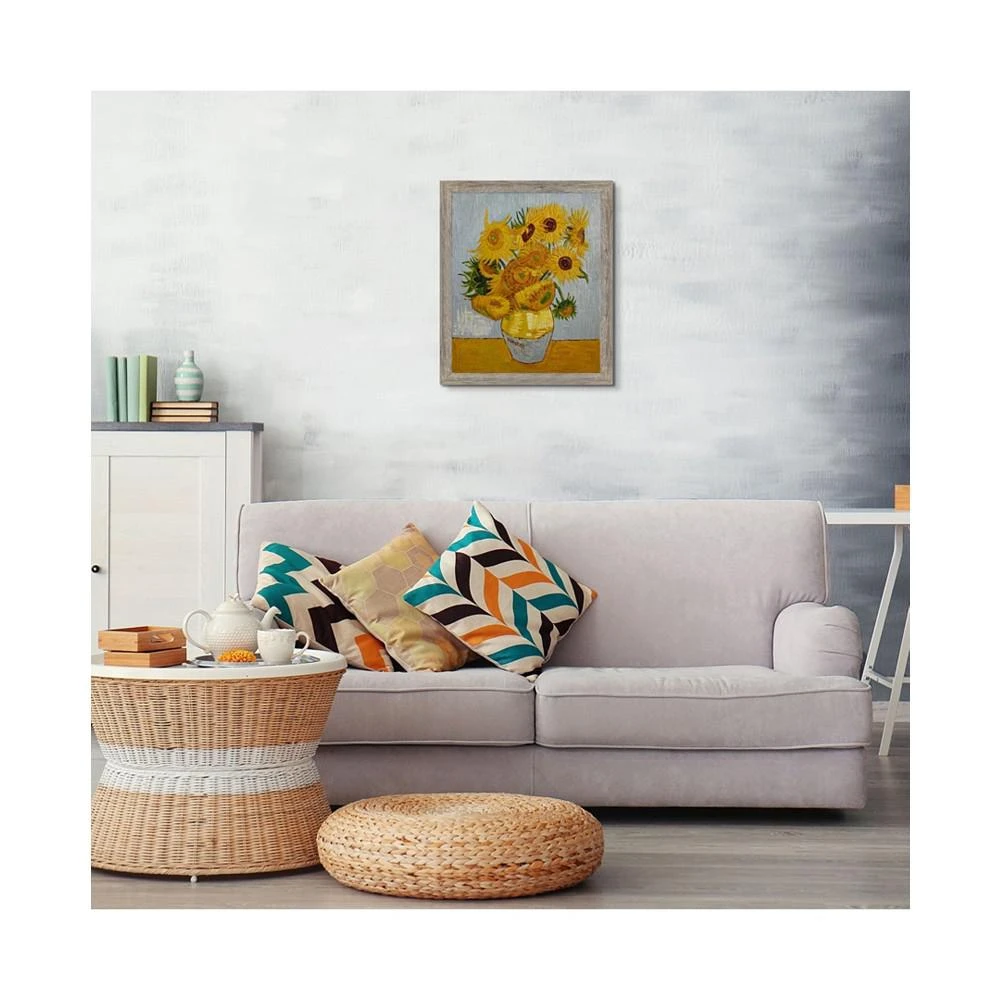 商品La Pastiche|By Overstockart Sunflowers with Metropolitan Frame, 23.5" x 27.5",价格¥4889,第2张图片详细描述