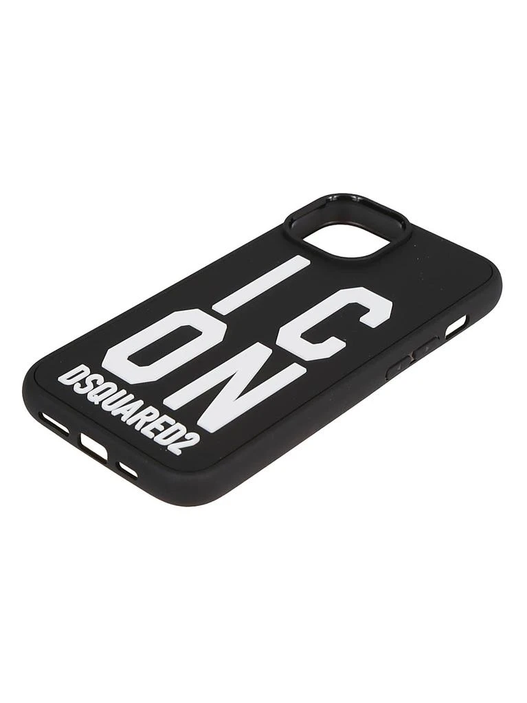 商品DSQUARED2|Icon Core Iphone 14 Cover,价格¥958,第2张图片详细描述
