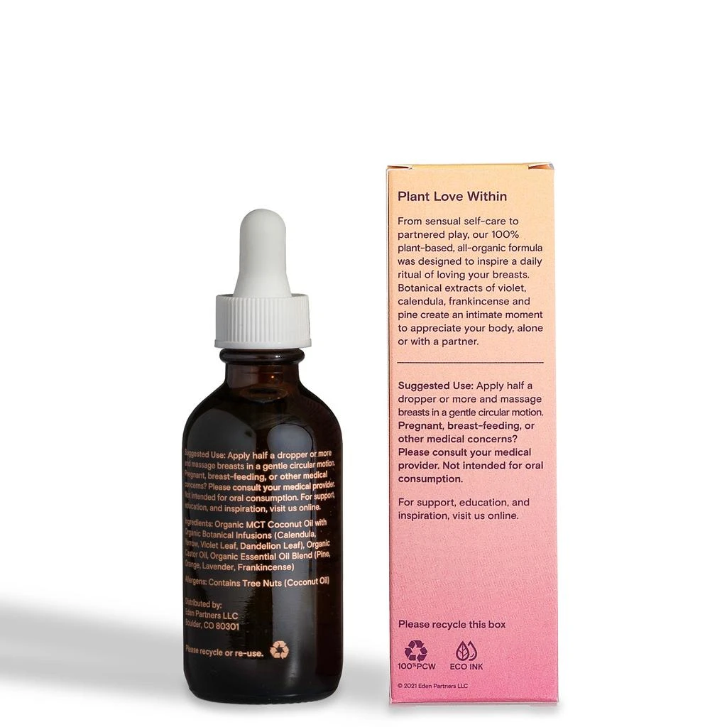 商品Foria|Foria Initmacy Breast Oil with Organic Botanicals 60ml,价格¥222,第3张图片详细描述